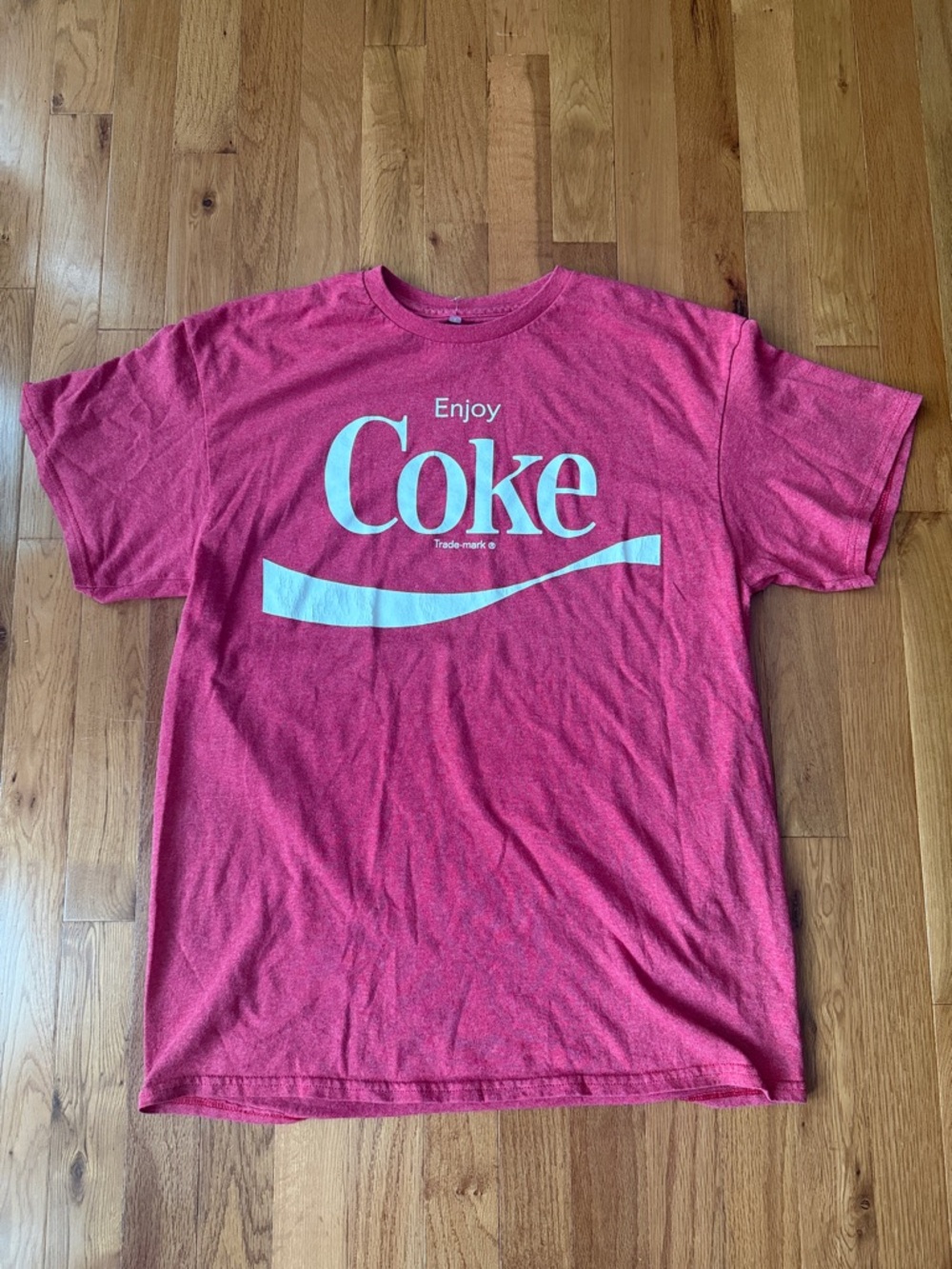 Coca Cola Red Tee with White Coke Logo